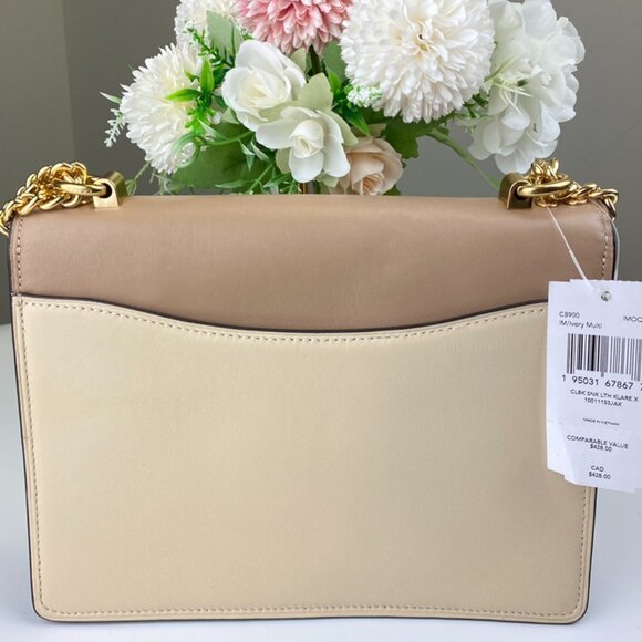 Coach CB900 Klare Crossbody in Colorblock in lvory Multi - Picture 9 of 9